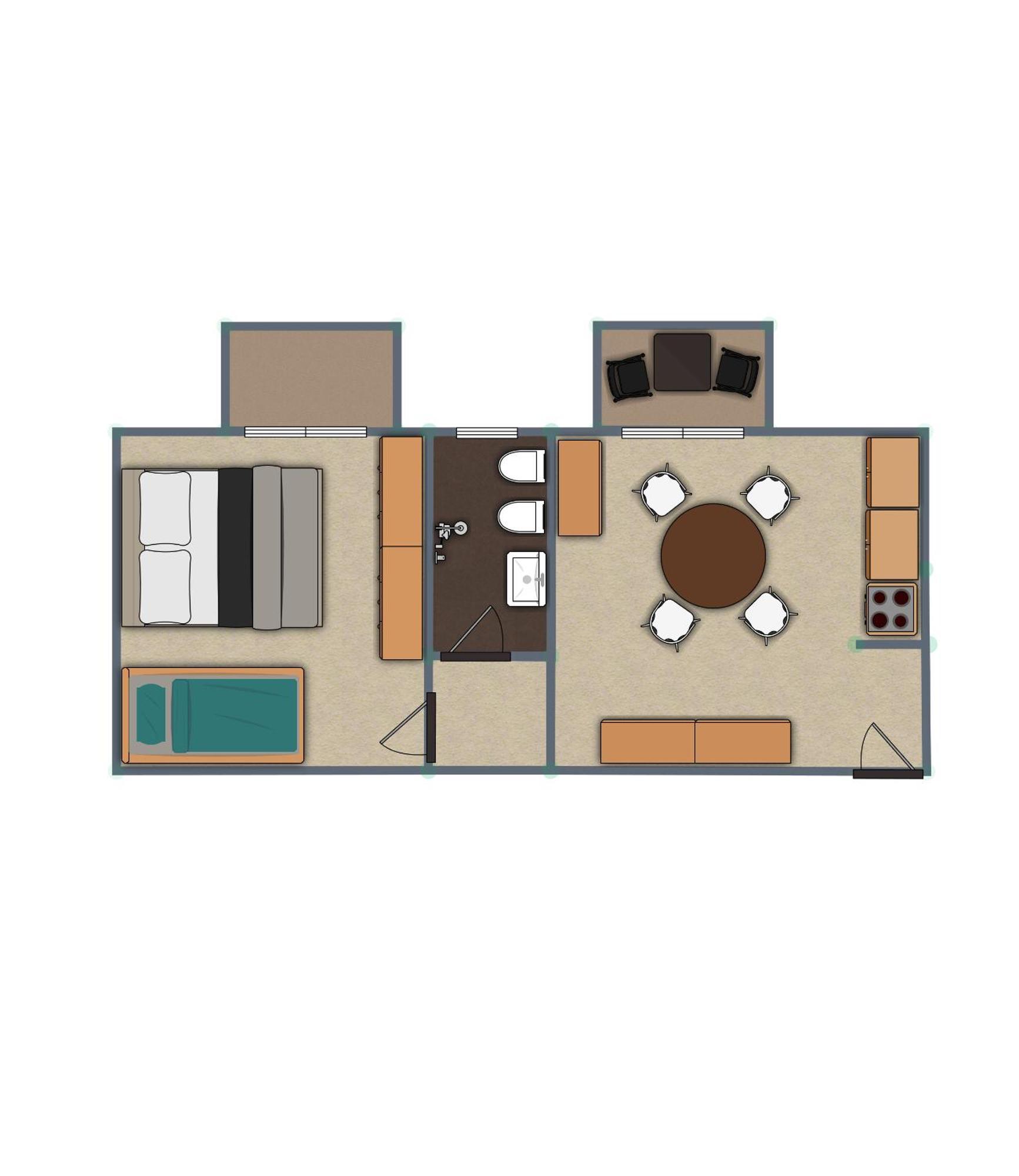 Residence Rainbow 贝拉里亚-伊贾马里纳 客房 照片